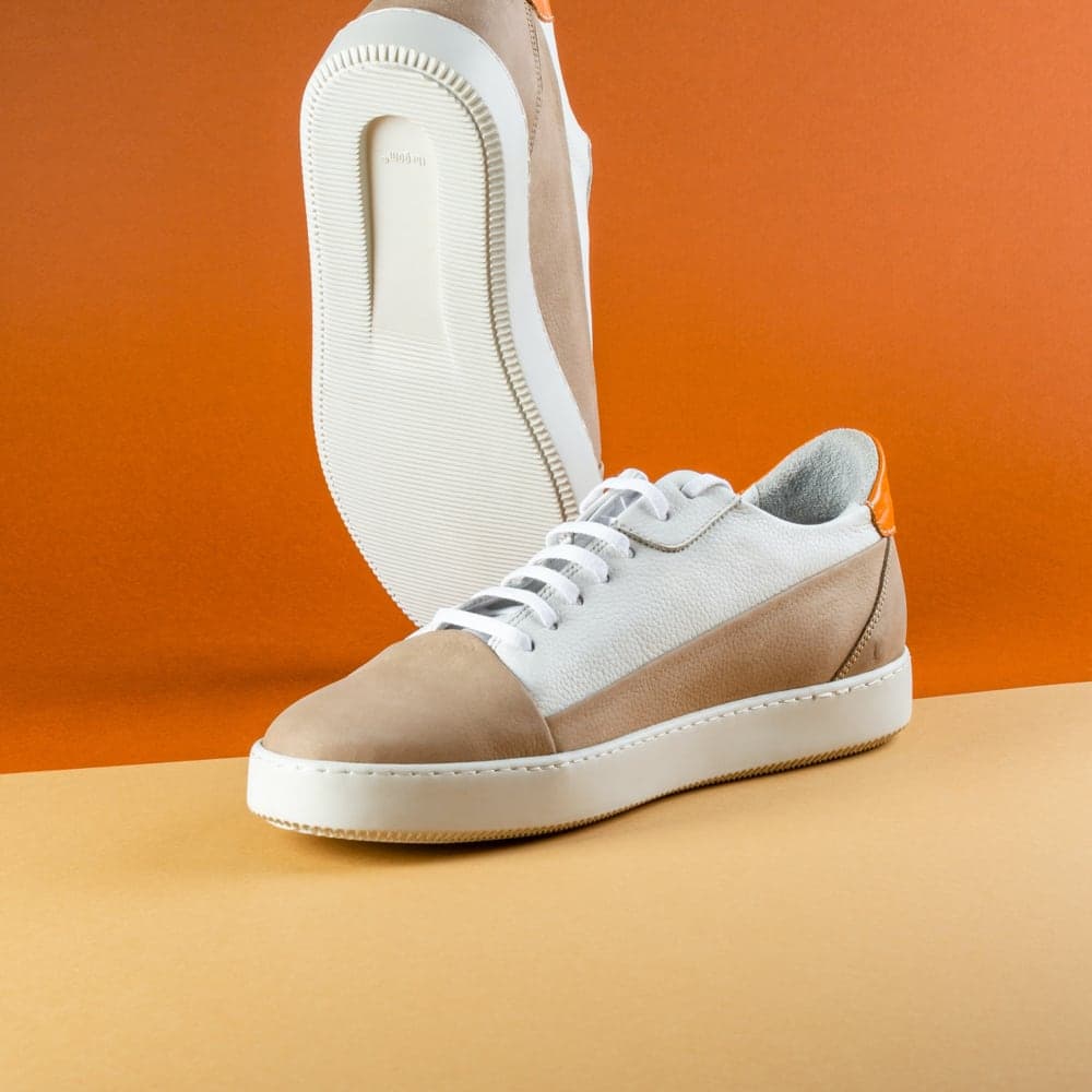 White sneakers